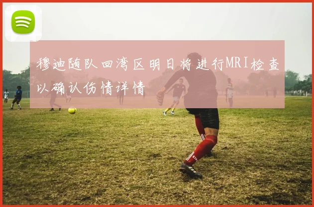 穆迪随队回湾区明日将进行MRI检查以确认伤情详情